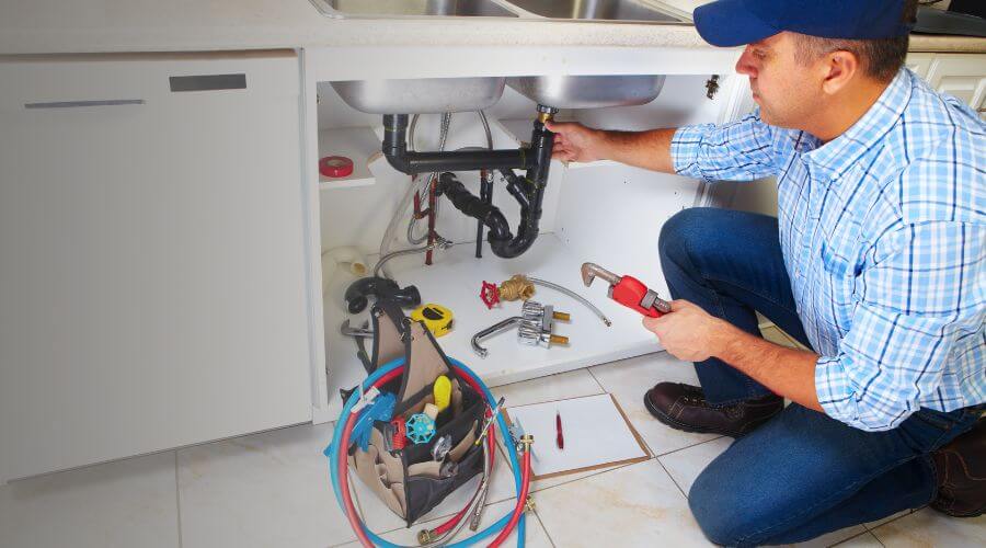 Professional sink repair in York, ND
